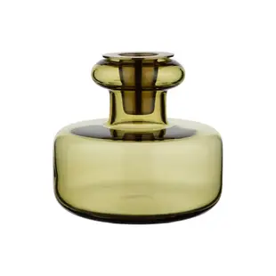 marimekko puteli candle holder green umber