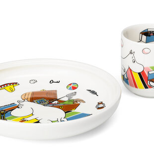 arabia moomin kinderset moomintroll