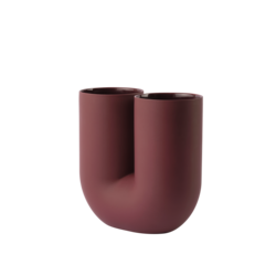muuto kink vaas deep red