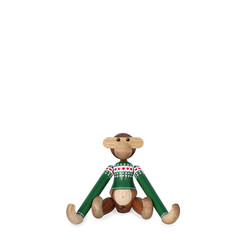 kay bojesen monkey christmas jumper 2025 mini green