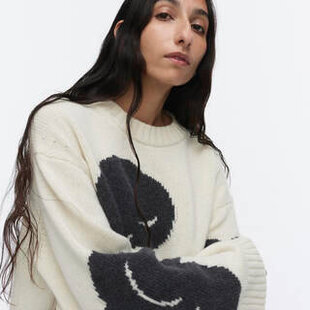 marimekko luonto tumma wool mt. M