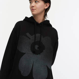 marimekko teesi unikko placement mt. M sweater