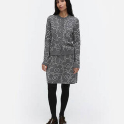 marimekko vapaus pirto unikko skirt wool mt.M