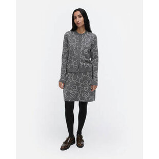 marimekko vapaus pirto unikko skirt wool mt.M