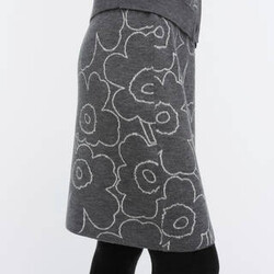 marimekko vapaus pirto unikko skirt wool mt.L