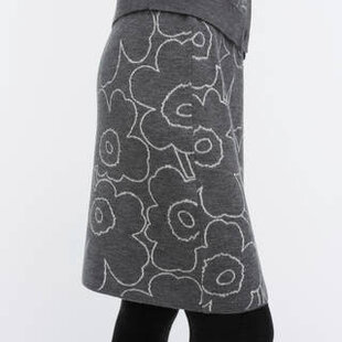marimekko vapaus pirto unikko skirt wool mt.L