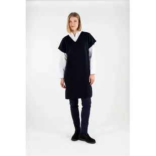 ritva falla kefeus knitted dress navy M