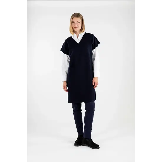 Falla ritva falla kefeus knitted dress navy L