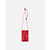 Marimekko marimekko phone pocket unikko red leather