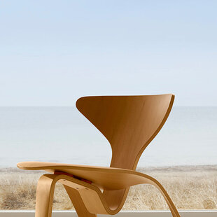 Fritz Hansen PK0 A Clear Lacquered Veneer / Oregon Pine
