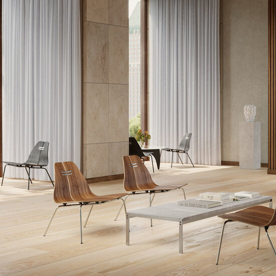 Fritz Hansen Fritz Hansen PK23 walnoot