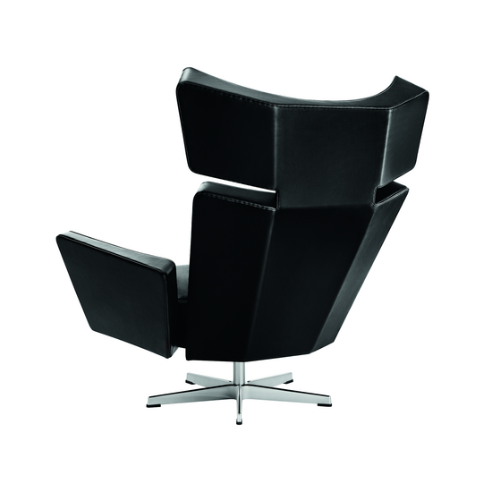 Fritz Hansen Fritz hansen  Oksen aluminium/leer aura