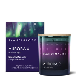 skandinavisk aurora scented candle 65 g