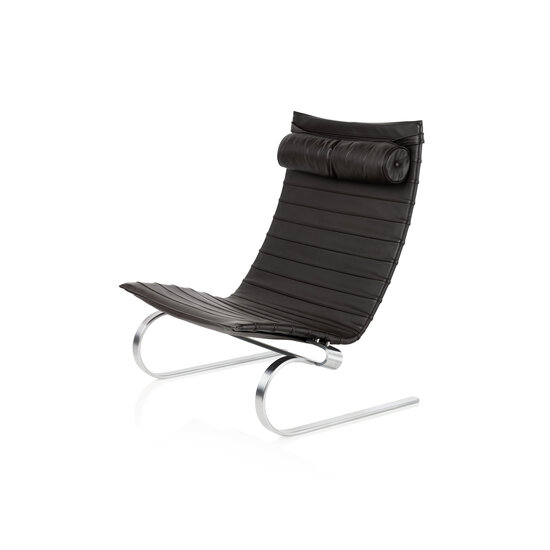 Fritz Hansen Fritz Hansen PK20  leather Aura black/brown
