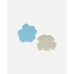 marimekko unikko shape plate light blue sand 13 cm 2pcs