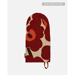 marimekko oven glove unikko bordeaux