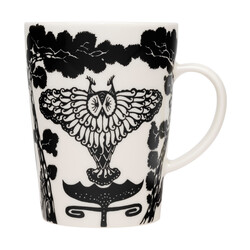 iittala mug 0.4L  taika uni black and white