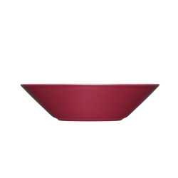 iittala teema plate deep 21 cm cherry