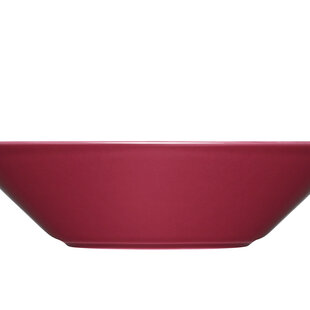 iittala teema plate deep 21 cm cherry