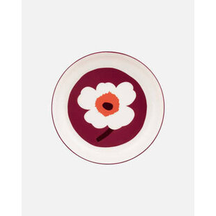 marimekko unikko plate deep 20.5 cm
