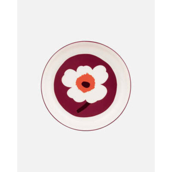 Marimekko marimekko unikko plate deep 20.5 cm