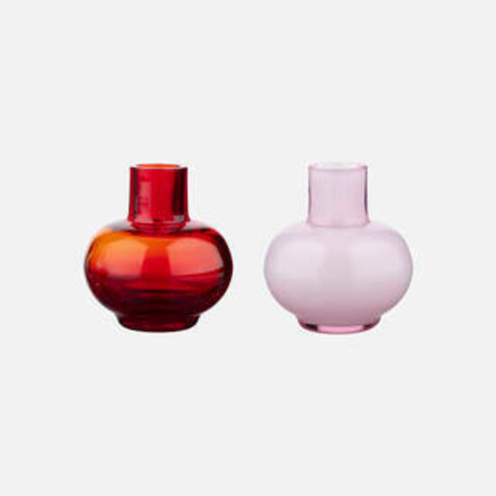 Marimekko marimekko mini vase set 2 pcs