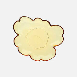 marimekko unikko shape glass plate 20 cm