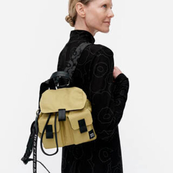 Marimekko marimekko everything backpack S solid pistachio