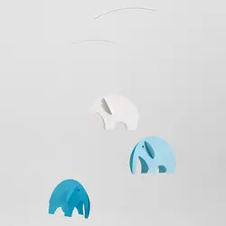 flensted mobiles olephants blue