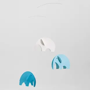 flensted mobiles olephants blue