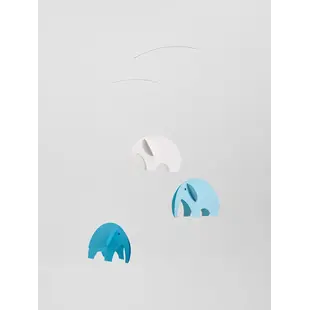 flensted mobiles olephants blue