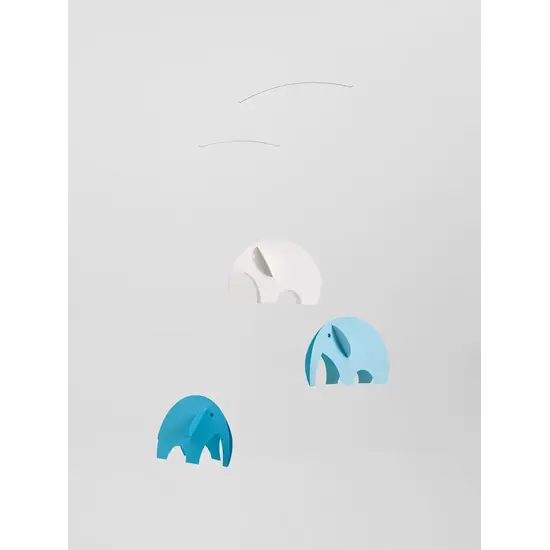 Flensted Mobiles flensted mobiles olephants blue