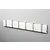 Knax knax / loca horizontal white- grey  6 hooks