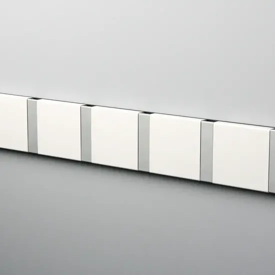 Knax knax / loca horizontal white- grey  6 hooks