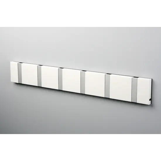 Knax knax / loca horizontal white- grey  6 hooks
