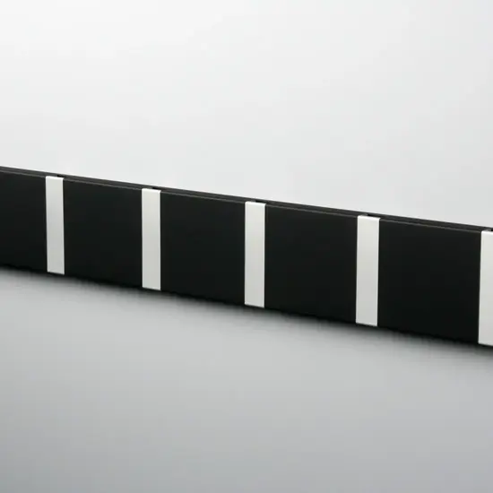 Knax knax / loca horizontal black- grey 6 hooks 60 cm.
