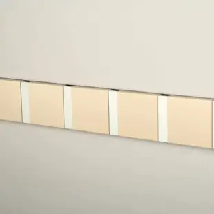 knax / loca horizontal latte- grey 6 hooks 60 cm.