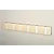 Knax knax / loca horizontal latte- grey 6 hooks 60 cm.