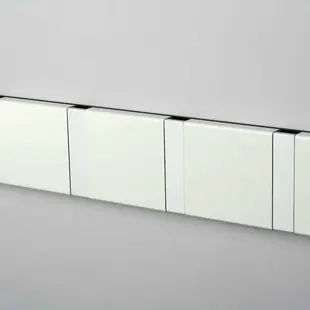 knax / loca horizontal nordic- grey 4 hooks 40 cm.