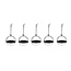 Iittala iittala glass ball 40 mm silver 5 set