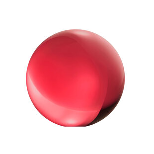 iittala solare glass sphere crimson red 5 cm.