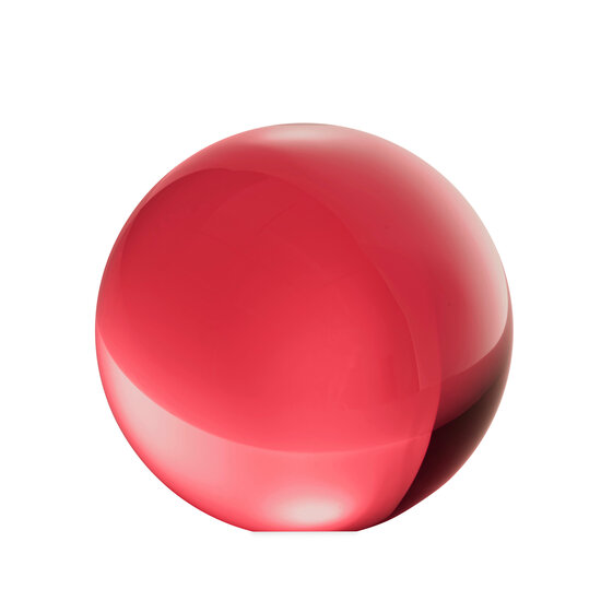 Iittala iittala solare glass sphere crimson red 8 cm.