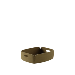 muuto restore tray brown green 31cm x40cm x 12cm