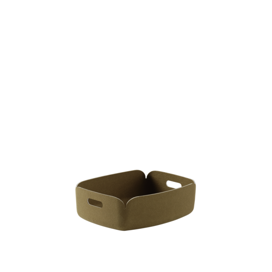 Muuto muuto restore tray brown green 31cm x40cm x 12cm