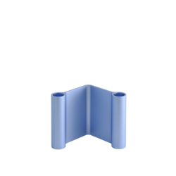 muuto pair candle holder light blue H11 cm