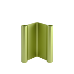 muuto pair candle holder green H 18 cm.