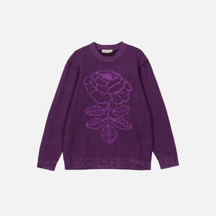 marimekko ruusut vihkruusu knitted wool pullover XL