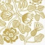 Marimekko marimekko TIARA gold servetten S