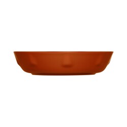 iittala solare plate deep 22 cm terracotta
