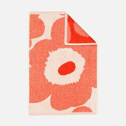 marimekko unikko guest towel 32x50 cm.